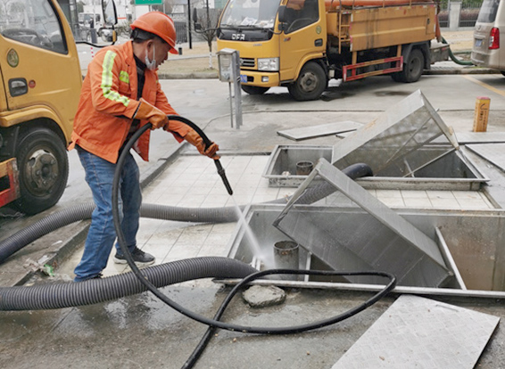 金溪隔油池清理