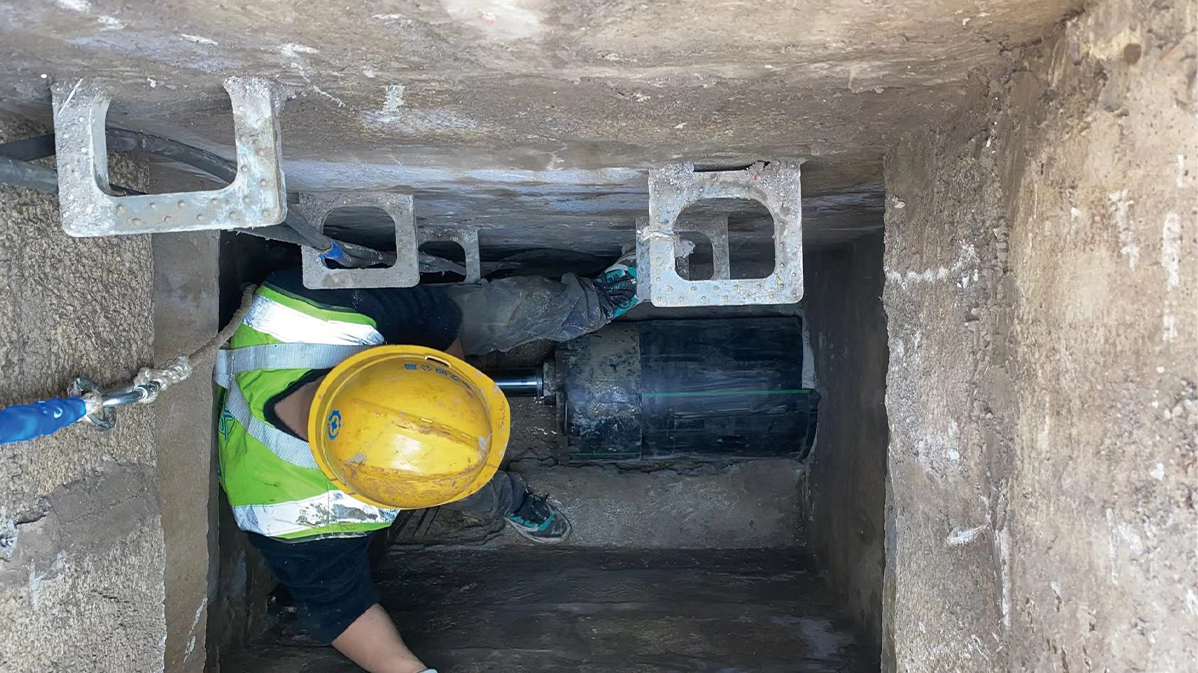 金溪HDPE短管内衬法